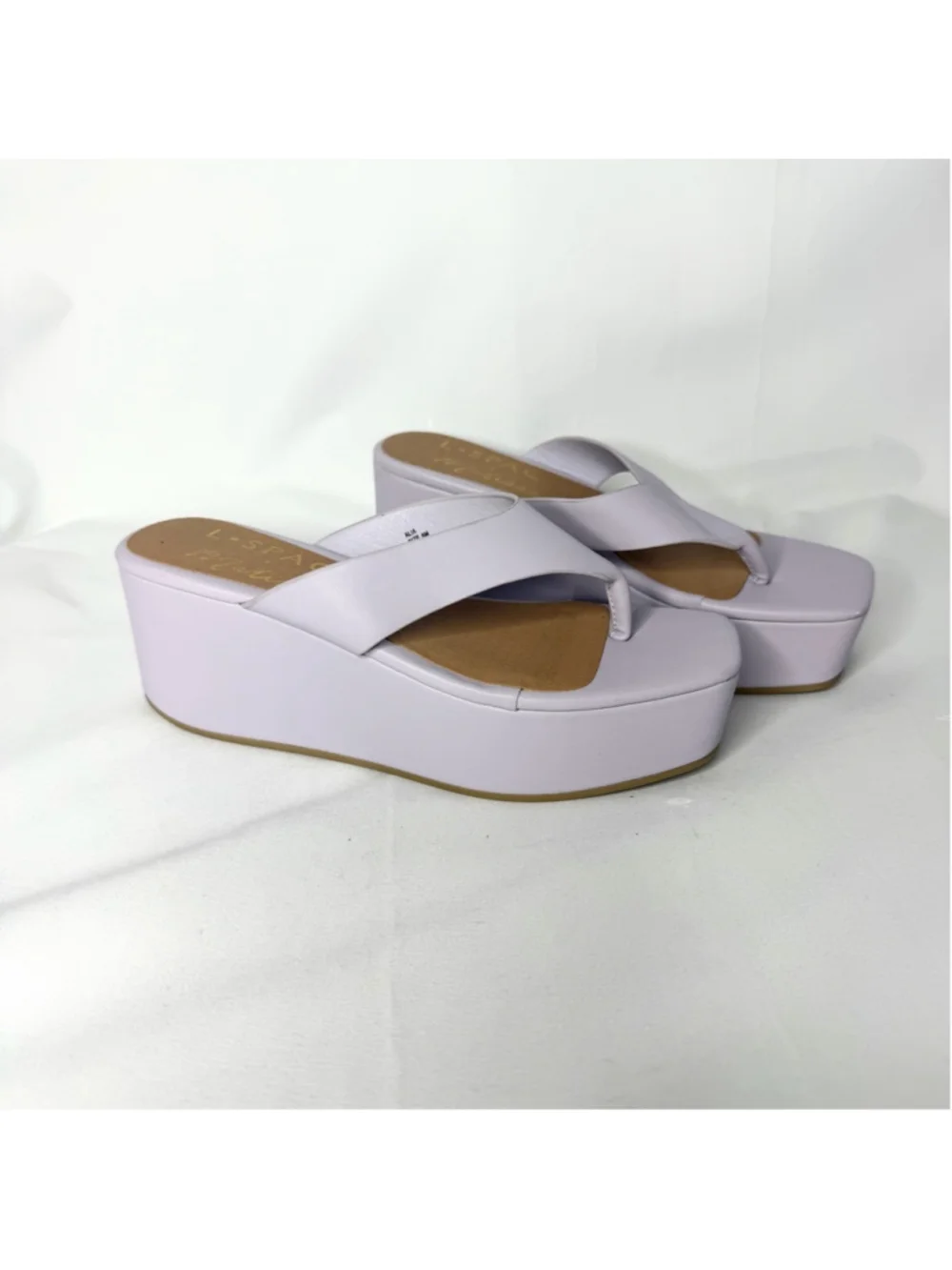 Women's L*Space x Matisse Lavender Platform Sandals Size 6